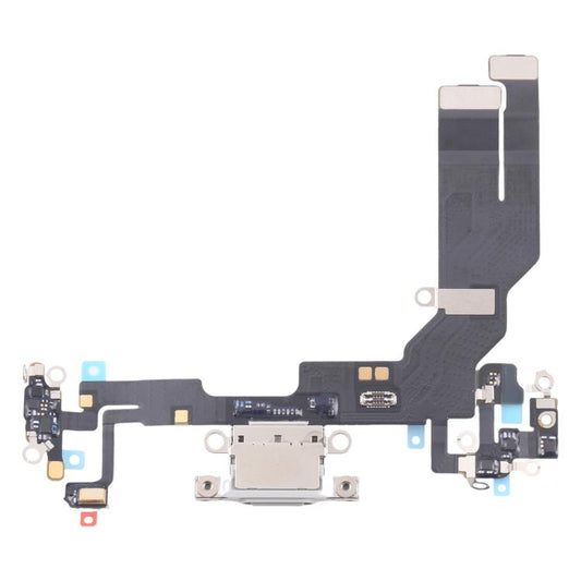 For iPhone 16e Charging Port Flex Cable (Grey) -  by buy2fix | Online Shopping UK | buy2fix