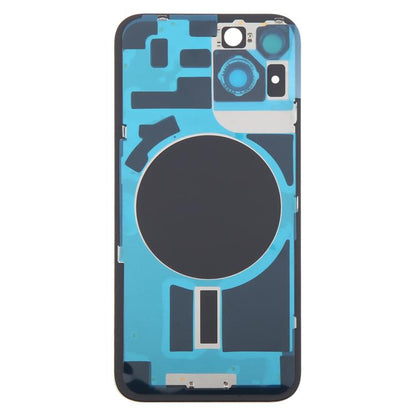 For iPhone 14 China Version Battery Back Cover with Middle Frame(Blue) - Back Cover by buy2fix | Online Shopping UK | buy2fix