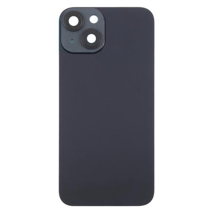 For iPhone 14 EU Version Battery Back Cover with Middle Frame(Black) - Back Cover by buy2fix | Online Shopping UK | buy2fix