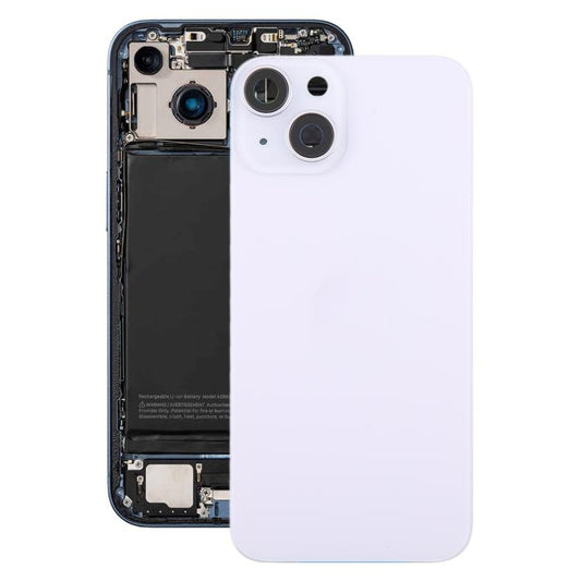 For iPhone 14 EU Version Battery Back Cover with Middle Frame(Purple) - Back Cover by buy2fix | Online Shopping UK | buy2fix