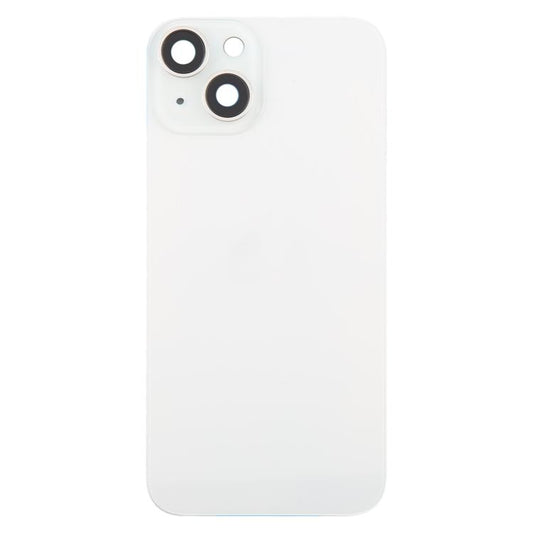 For iPhone 14 EU Version Battery Back Cover with Middle Frame(White) - Back Cover by buy2fix | Online Shopping UK | buy2fix