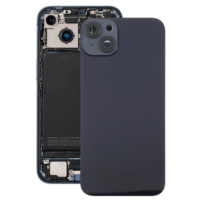 For iPhone 14 Plus China Version Battery Back Cover with Middle Frame(Black) - Back Cover by buy2fix | Online Shopping UK | buy2fix