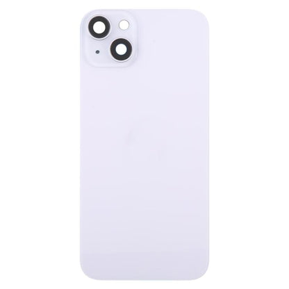 For iPhone 14 Plus EU Version Battery Back Cover with Middle Frame(Purple) - Back Cover by buy2fix | Online Shopping UK | buy2fix