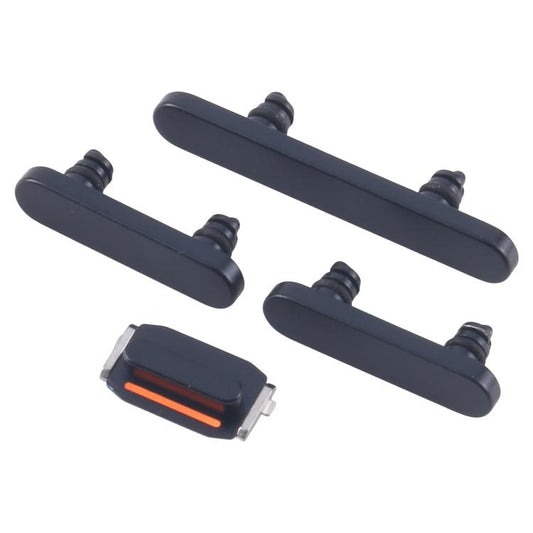 For iPhone 16e Power Button and Volume Control Button (Black) -  by buy2fix | Online Shopping UK | buy2fix