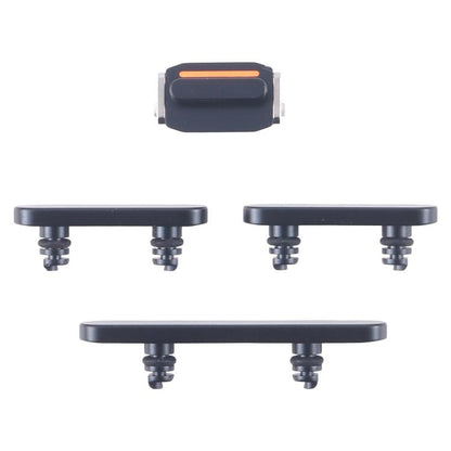 For iPhone 16e Power Button and Volume Control Button (Black) -  by buy2fix | Online Shopping UK | buy2fix