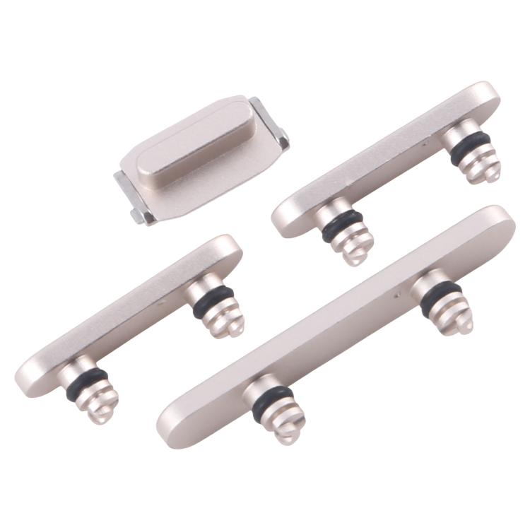 For iPhone 16e Power Button and Volume Control Button (Silver) -  by buy2fix | Online Shopping UK | buy2fix