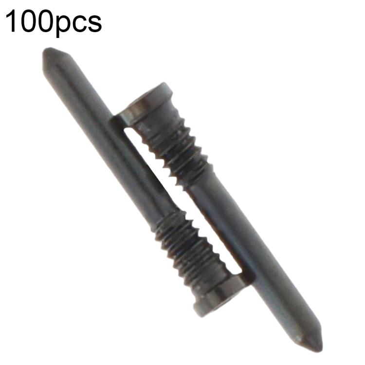 For iPhone 16e 100pcs/set Charging Port Screws (Black) -  by buy2fix | Online Shopping UK | buy2fix