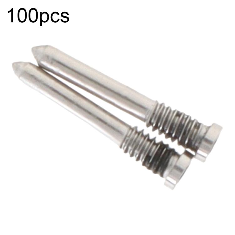 For iPhone 16e 100pcs/set Charging Port Screws (Silver) -  by buy2fix | Online Shopping UK | buy2fix