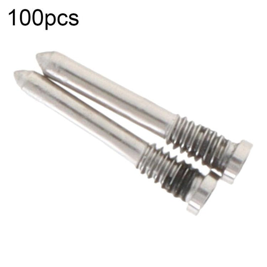 For iPhone 16e 100pcs/set Charging Port Screws (Silver)