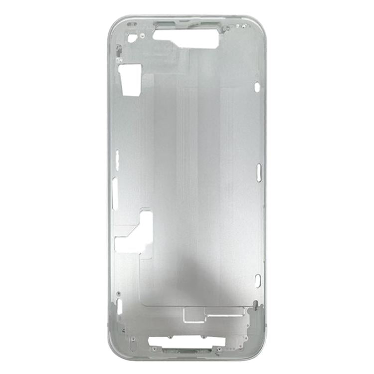 For iPhone 16e EU Version Middle Frame Bezel Plate with Side Keys + Card Tray (White) -  by buy2fix | Online Shopping UK | buy2fix