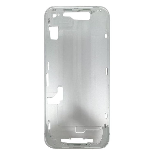 For iPhone 16e EU Version Middle Frame Bezel Plate with Side Keys + Card Tray (White) -  by buy2fix | Online Shopping UK | buy2fix