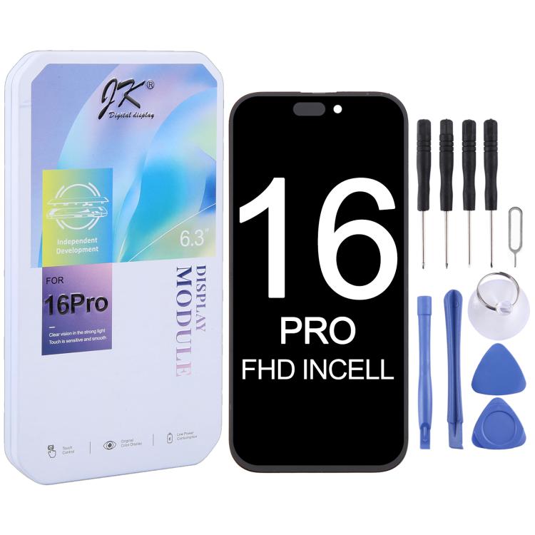 JK incell LCD Screen For iPhone 16 Pro - LCD Related Parts by JK | Online Shopping UK | buy2fix