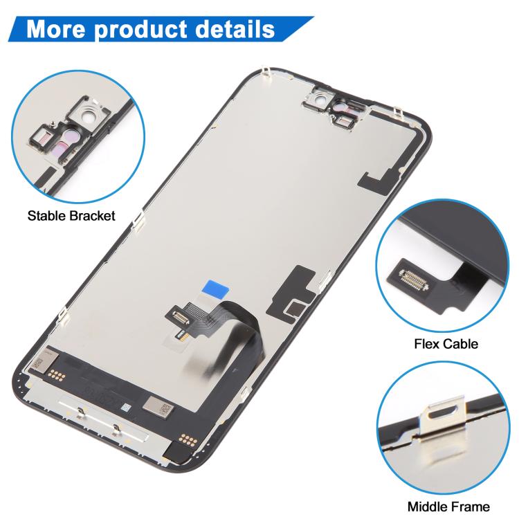 JK Hard OLED Screen For iPhone 16 Plus - LCD Related Parts by JK | Online Shopping UK | buy2fix