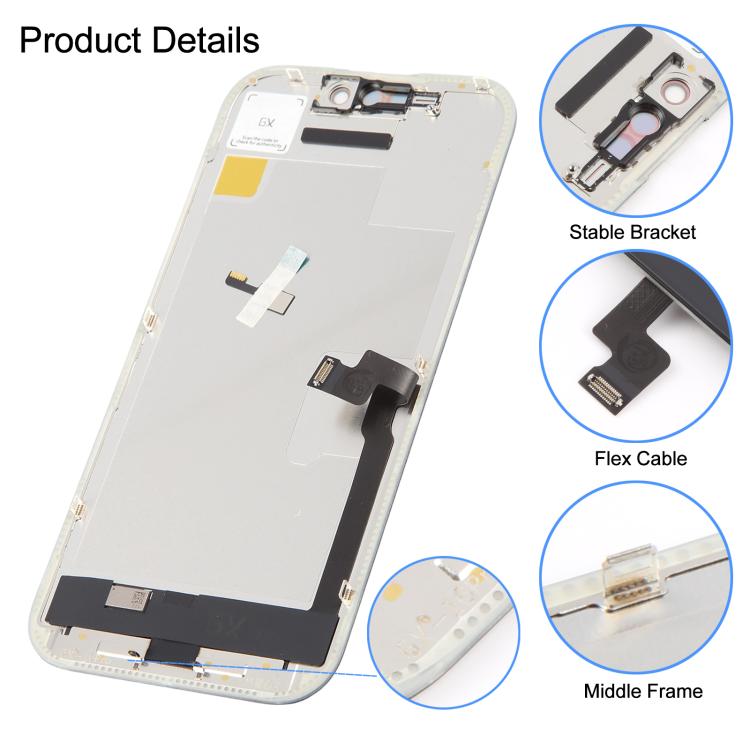 GX Hard OLED Screen For iPhone 16 Pro - LCD Related Parts by GX | Online Shopping UK | buy2fix