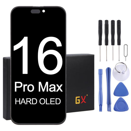 GX Hard OLED Screen For iPhone 16 Pro Max - LCD Related Parts by GX | Online Shopping UK | buy2fix