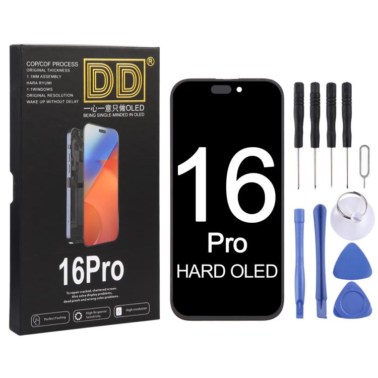 For iPhone 16 Pro DD Hard OLED Screen, Remove IC Need Professional Repair - LCD Related Parts by buy2fix | Online Shopping UK | buy2fix