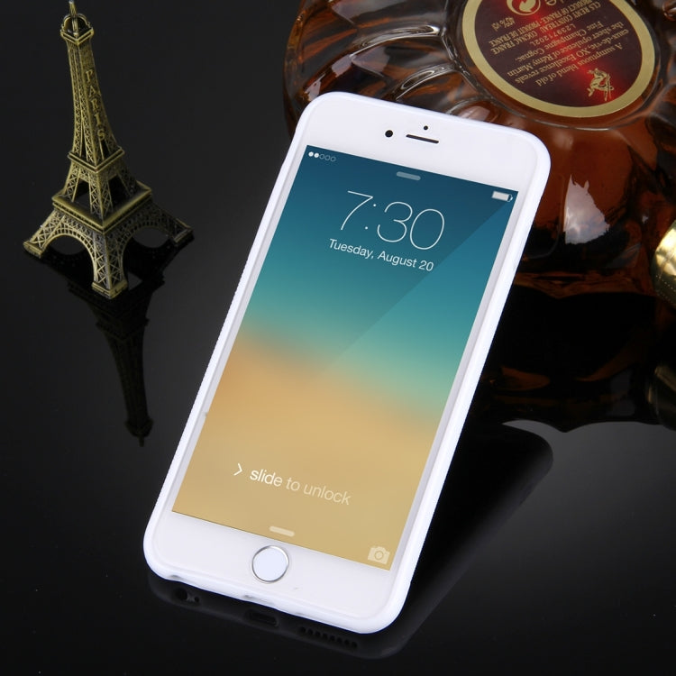 For iPhone 6 Plus & 6s Plus Anti-Gravity Magical Nano-suction Technology Sticky Selfie Protective Case(White) by buy2fix