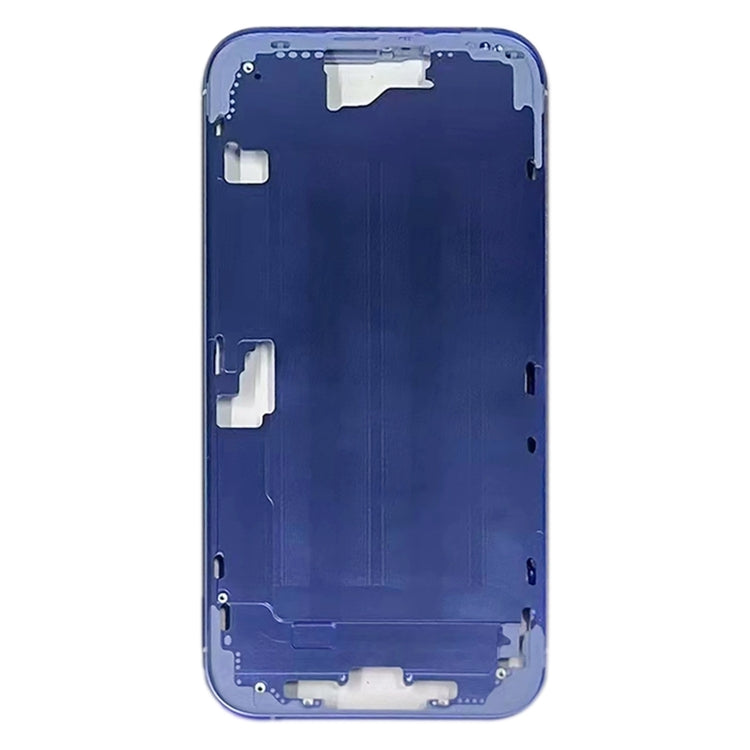 For iPhone 16 Middle Frame Bezel Plate (Blue) - LCD Related Parts by buy2fix | Online Shopping UK | buy2fix