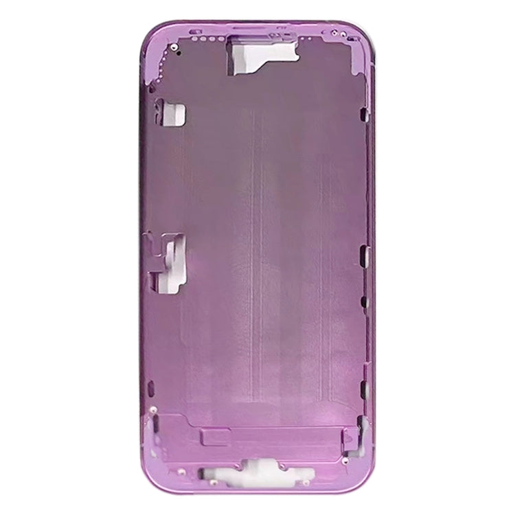 For iPhone 16 Plus Middle Frame Bezel Plate (Pink) by buy2fix
