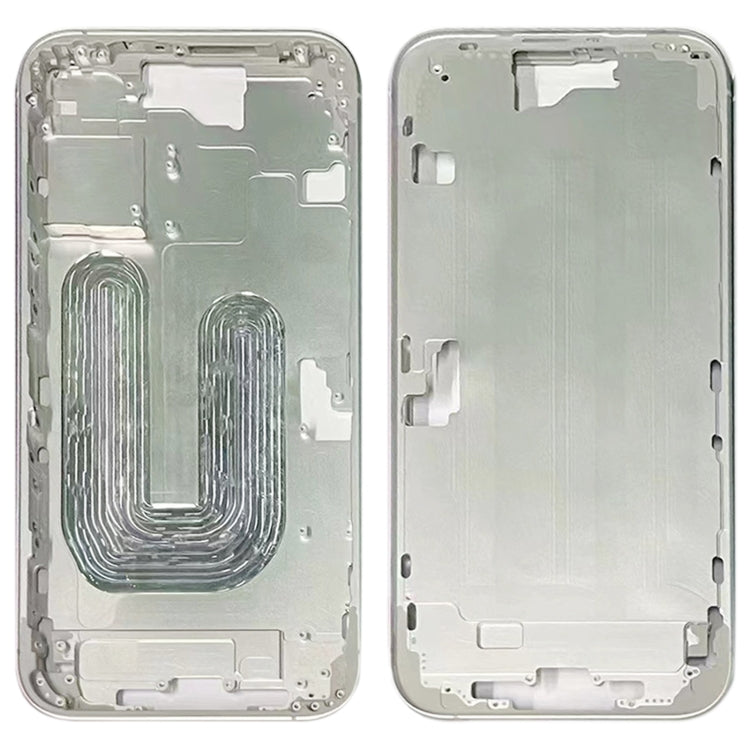 For iPhone 16 Plus Middle Frame Bezel Plate (Silver) by buy2fix