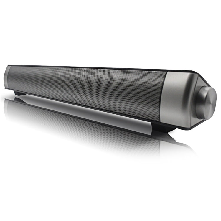Soundbar LP-08 (CE0150) USB MP3 Player 2.1CH Bluetooth Wireless Sound Bar Speaker (Black) - Desktop Speaker by buy2fix | Online Shopping UK | buy2fix