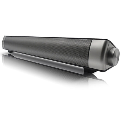 Soundbar LP-08 (CE0150) USB MP3 Player 2.1CH Bluetooth Wireless Sound Bar Speaker (Black) - Desktop Speaker by buy2fix | Online Shopping UK | buy2fix