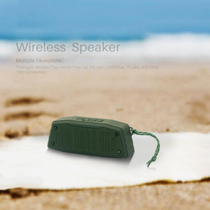 NewRixing NR-4019 Outdoor Portable Bluetooth Speaker with Hands-free Call Function, Support TF Card & USB & FM & AUX (Black) - Desktop Speaker by NewRixing | Online Shopping UK | buy2fix