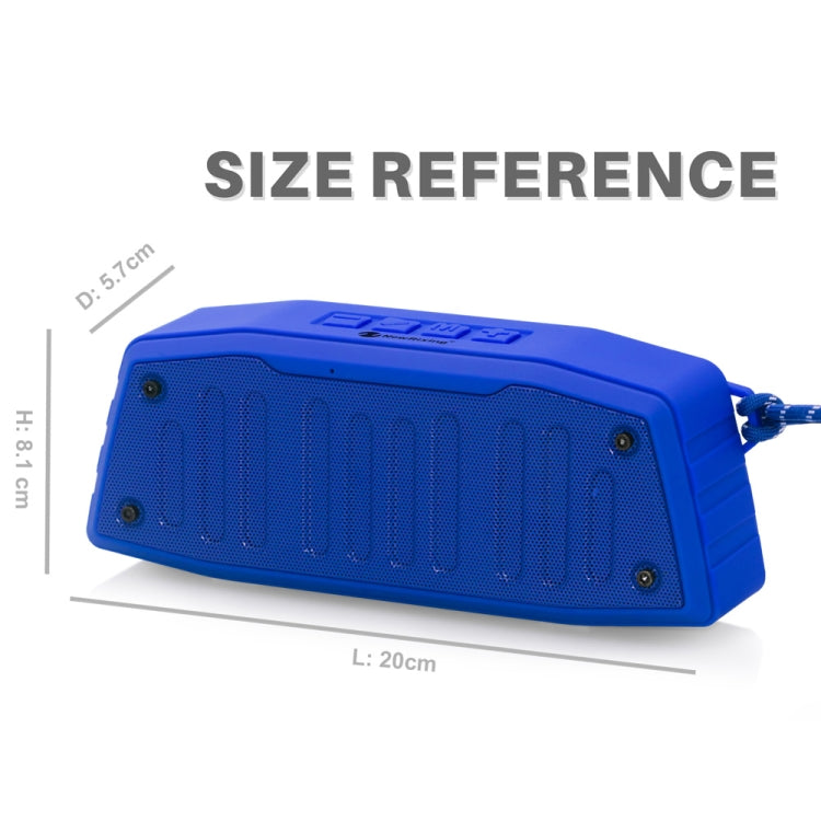 NewRixing NR-4019 Outdoor Portable Bluetooth Speaker with Hands-free Call Function, Support TF Card & USB & FM & AUX (Black) - Desktop Speaker by NewRixing | Online Shopping UK | buy2fix