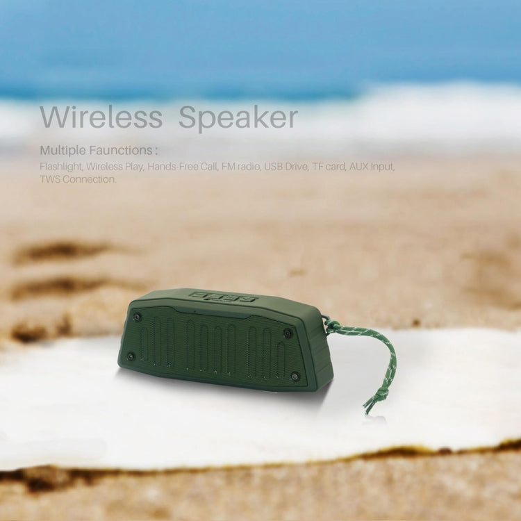 NewRixing NR-4019 Outdoor Portable Bluetooth Speaker with Hands-free Call Function, Support TF Card & USB & FM & AUX (Red) - Desktop Speaker by NewRixing | Online Shopping UK | buy2fix