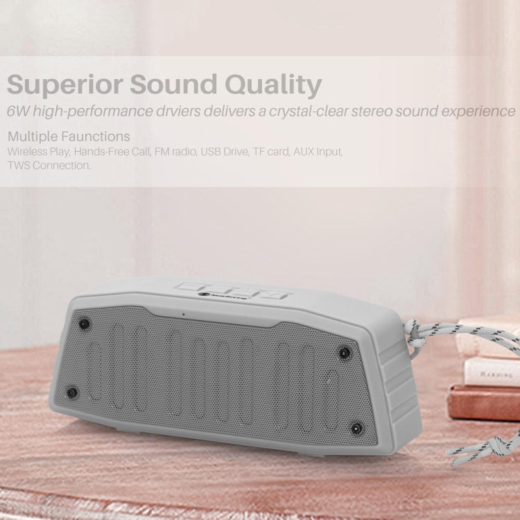 NewRixing NR-4019 Outdoor Portable Bluetooth Speaker with Hands-free Call Function, Support TF Card & USB & FM & AUX (Red) - Desktop Speaker by NewRixing | Online Shopping UK | buy2fix