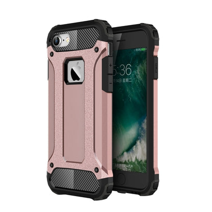 For iPhone 7 Armor TPU + PC Combination Phone Case(Rose Gold) by buy2fix
