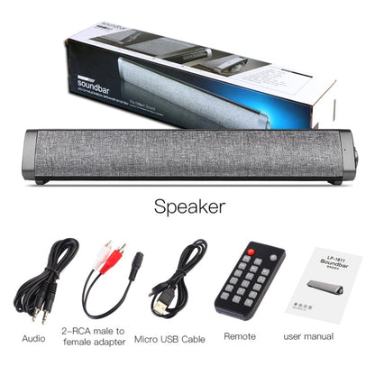 LP1811 Portable Bluetooth 5.0 Desktop Real Bass Bluetooth Speakers, Support TF Card & Hands-free Calls - Desktop Speaker by buy2fix | Online Shopping UK | buy2fix