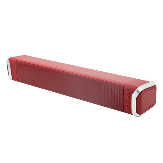 NewRixing NR-2017 Portable Bluetooth Speaker, Support Hands-free Call / TF Card / FM / U Disk (Red) - Desktop Speaker by NewRixing | Online Shopping UK | buy2fix