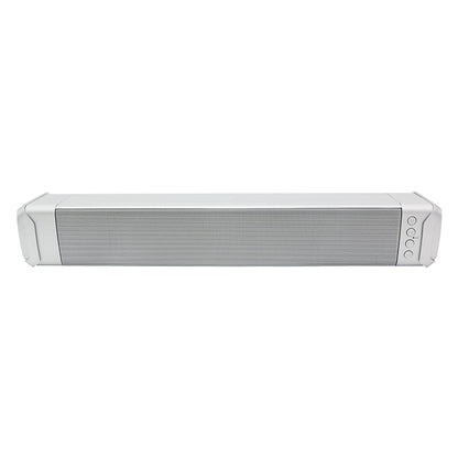 NewRixing NR-2017 Portable Bluetooth Speaker, Support Hands-free Call / TF Card / FM / U Disk (Silver) - Desktop Speaker by NewRixing | Online Shopping UK | buy2fix