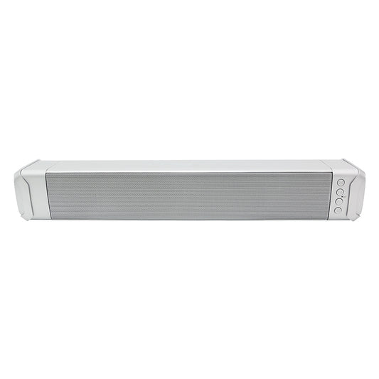 NewRixing NR-2017 Portable Bluetooth Speaker, Support Hands-free Call / TF Card / FM / U Disk (Silver) - Desktop Speaker by NewRixing | Online Shopping UK | buy2fix
