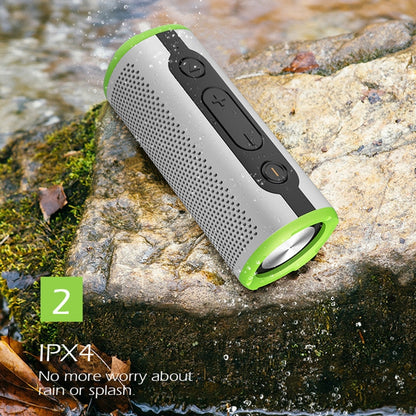 EBS-508 Portable Waterproof Outdoor Subwoofer Wireless Bluetooth Speaker (Green) - Waterproof Speaker by buy2fix | Online Shopping UK | buy2fix