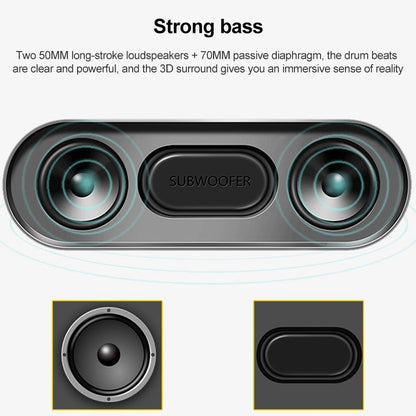 EBS-603 Portable Outdoor Waterproof TWS Audio 3D Surround Wireless Bluetooth Speaker (Black) - Waterproof Speaker by buy2fix | Online Shopping UK | buy2fix