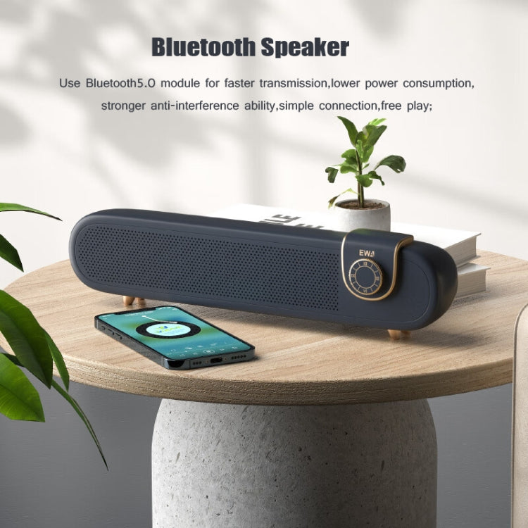 EWA L102 Classic Style Retro Bluetooth Wireless Speaker, Support TF/AUX(Pink) - Desktop Speaker by EWA | Online Shopping UK | buy2fix