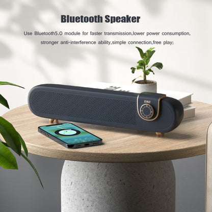 EWA L102 Classic Style Retro Bluetooth Wireless Speaker, Support TF/AUX(Pink) - Desktop Speaker by EWA | Online Shopping UK | buy2fix