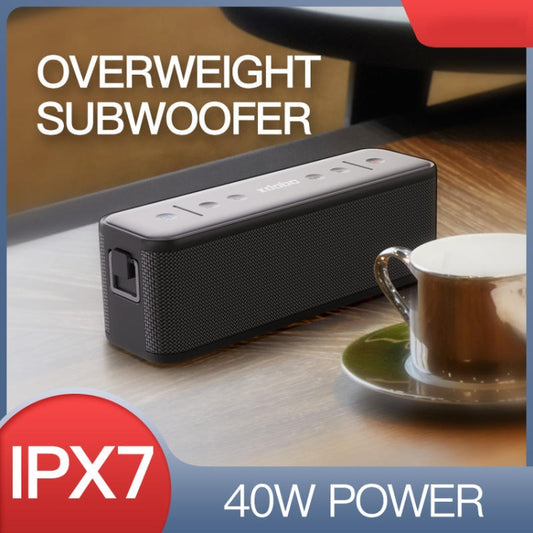 XDOBO Gentleman 1992 IPX7 Waterproof Portable TWS Wireless Bluetooth Speaker - Desktop Speaker by XDOBO | Online Shopping UK | buy2fix