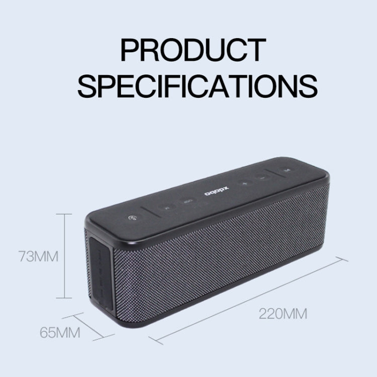 XDOBO Gentleman 1992 IPX7 Waterproof Portable TWS Wireless Bluetooth Speaker - Desktop Speaker by XDOBO | Online Shopping UK | buy2fix