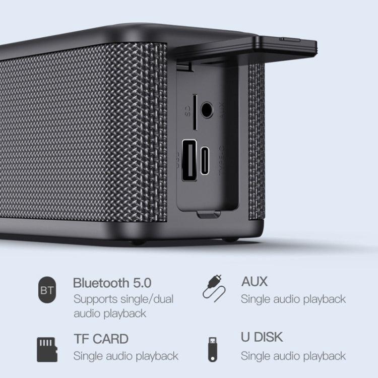 XDOBO Gentleman 1992 IPX7 Waterproof Portable TWS Wireless Bluetooth Speaker - Desktop Speaker by XDOBO | Online Shopping UK | buy2fix