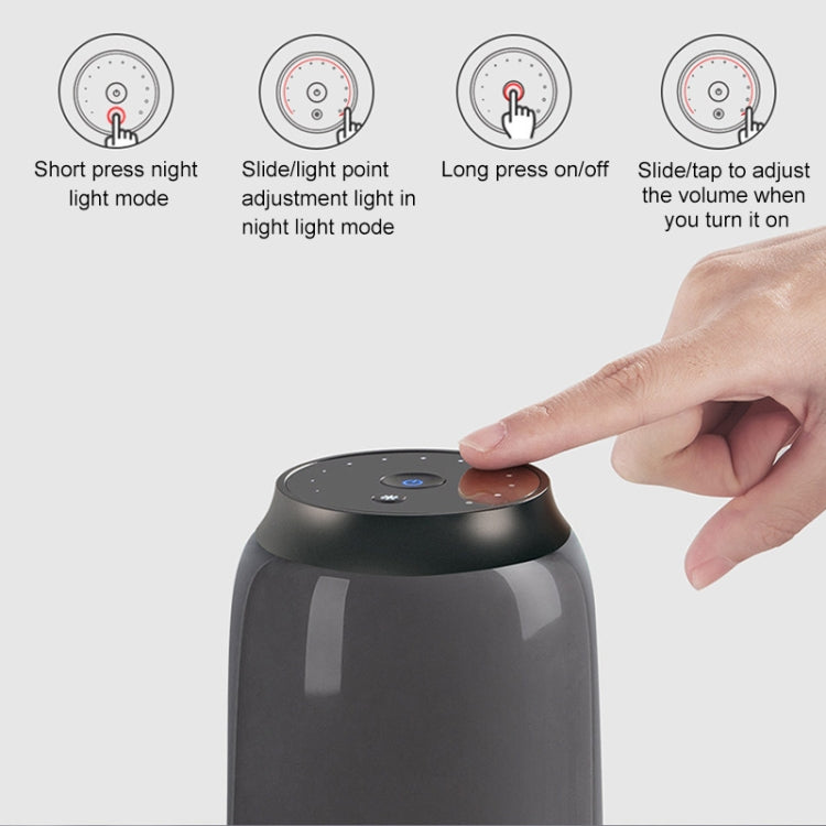 Original Xiaomi Youpin V03 Wireless Bluetooth Speaker with Colorful Light, Support Hands-free / AUX(White) - Desktop Speaker by Xiaomi | Online Shopping UK | buy2fix