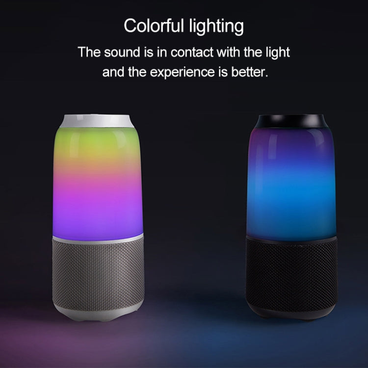 Original Xiaomi Youpin V03 Wireless Bluetooth Speaker with Colorful Light, Support Hands-free / AUX(White) - Desktop Speaker by Xiaomi | Online Shopping UK | buy2fix