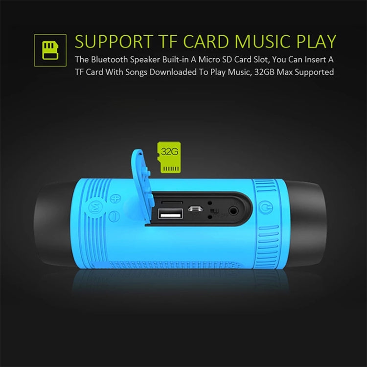 ZEALOT S1 Bluetooth 4.0 Wireless Wired Stereo Speaker Subwoofer Audio Receiver with 4000mAh Battery, Support 32GB Card, For iPhone, Galaxy, Sony, Lenovo, HTC, Huawei, Google, LG, Xiaomi, other Smartphones(Green) - Desktop Speaker by ZEALOT | Online Shopping UK | buy2fix