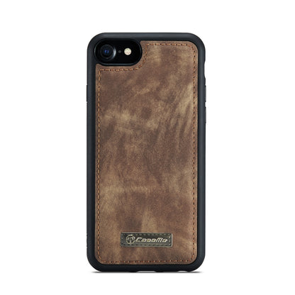 CaseMe for  iPhone 8 & 7  Multifunctional Leather Billfold with Detachable Magnetic PC Back Protective Case & Holder & 10 Card Slots & 3 Cash Slots & 1 Zipper Wallet & 2 Photo Frames & 3 Magnetic Clasps(Coffee) - More iPhone Cases by CaseMe | Online Shopping UK | buy2fix