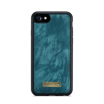 CaseMe for  iPhone 8 & 7  Multifunctional Leather Billfold with Detachable Magnetic PC Back Protective Case & Holder & 10 Card Slots & 3 Cash Slots & 1 Zipper Wallet & 2 Photo Frames & 3 Magnetic Clasps(Blue) - More iPhone Cases by CaseMe | Online Shopping UK | buy2fix