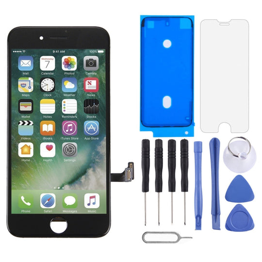 LCD-Bildschirm und Digitizer-Vollmontage für iPhone 7 (Schwarz)