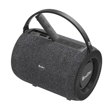 Oneder V3 Outdoor Hand-held Wireless Bluetooth Speaker, Support Hands-free & FM & TF Card & AUX & USB Drive (Black) - Desktop Speaker by OneDer | Online Shopping UK | buy2fix