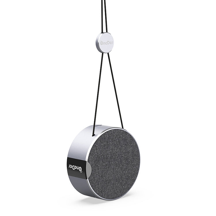 Oneder V12 Mini Wireless Bluetooth Speaker with Lanyard, Support Hands-free(Gold) - Desktop Speaker by OneDer | Online Shopping UK | buy2fix